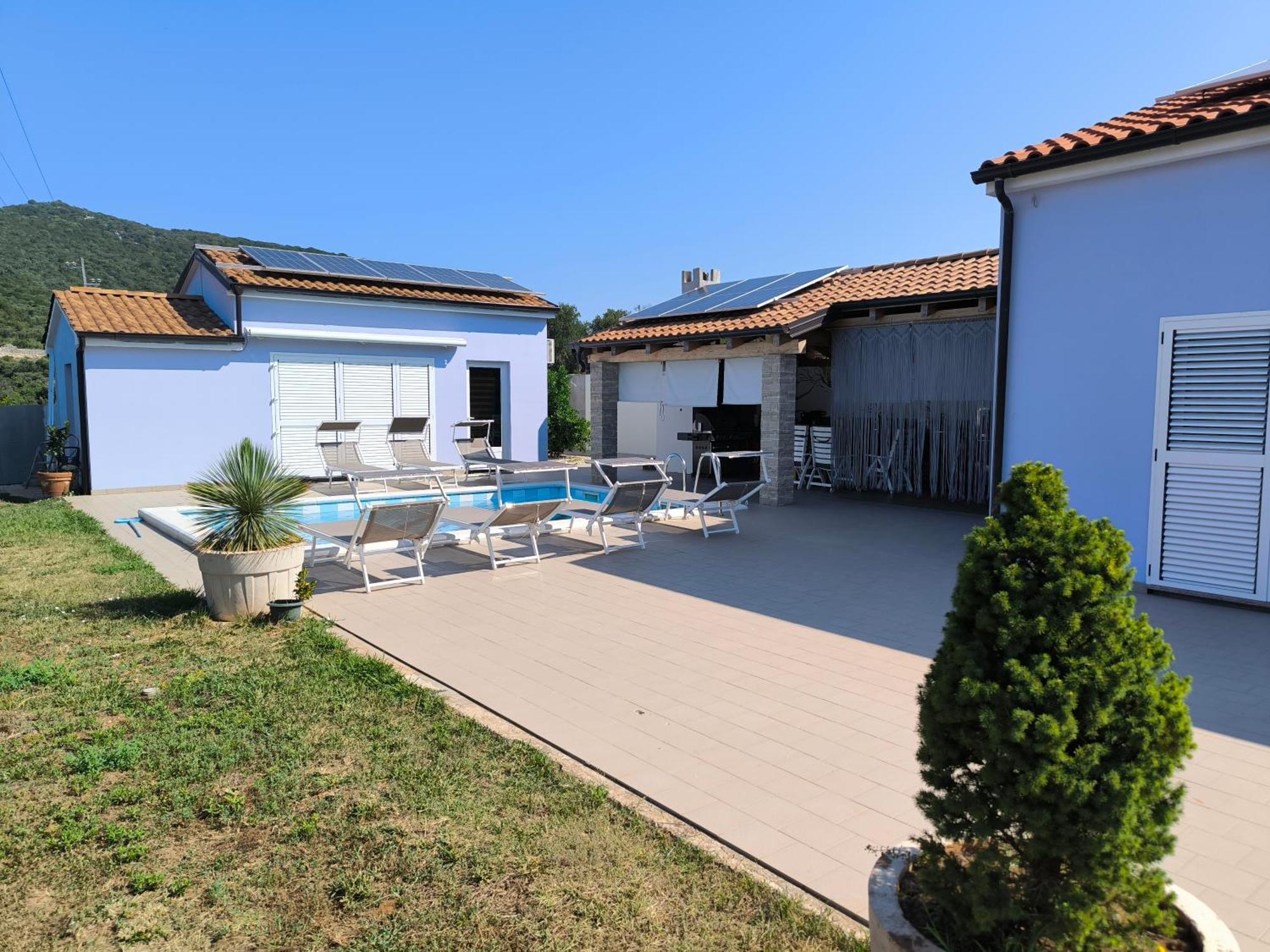 House With Pool Villa Mali Losinj Luaran gambar